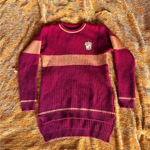 Harry Potter Gryffindor Quidditch Sweater